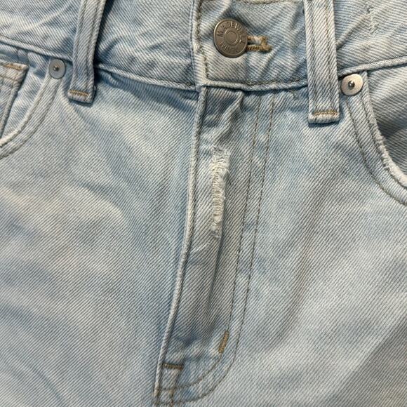 NWT Madewell The '90s Mid-Length Jean Short in Pearlman Wash W26 Denim NQ236 - Picture 5 of 12